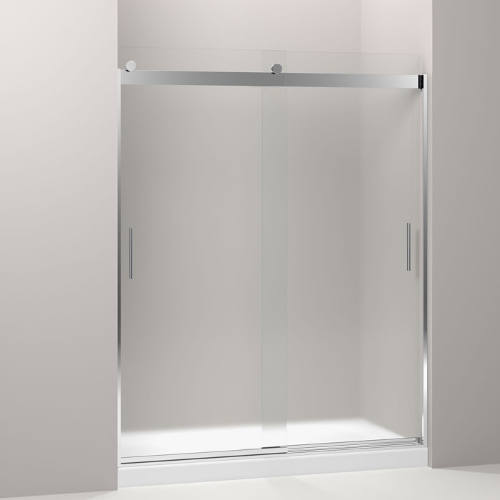 Kohler Levity 59.63" x 74" Bypass Shower Door with CleanCoat